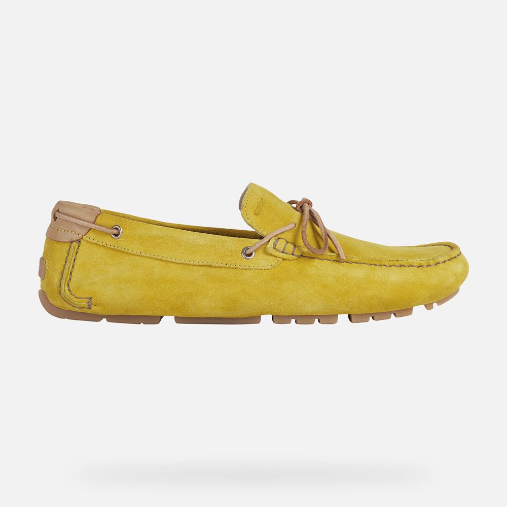 Geox Loafers Yellow Melbourne - Geox Mens Shoes - JXCGWR865